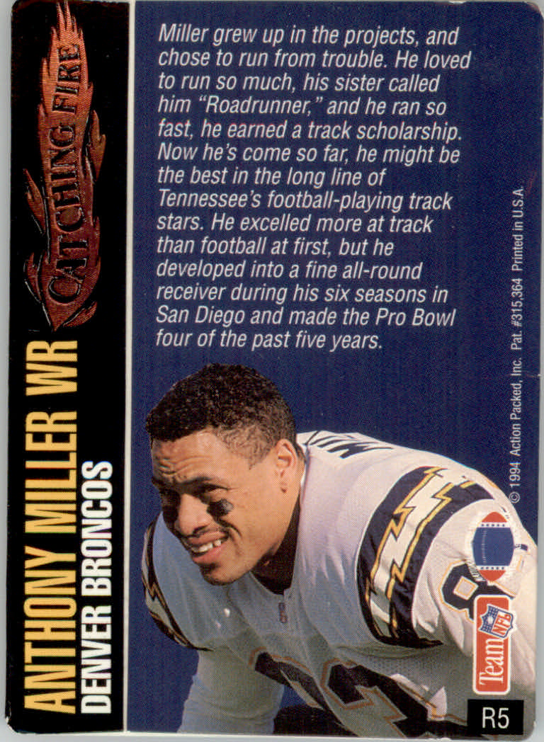 1994 Action Packed Football "Insert and Prototype" Cards - Picture 11 of 156