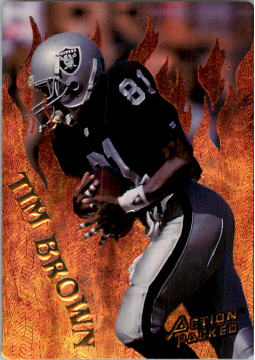 1994 Action Packed Catching Fire #R6 Tim Brown