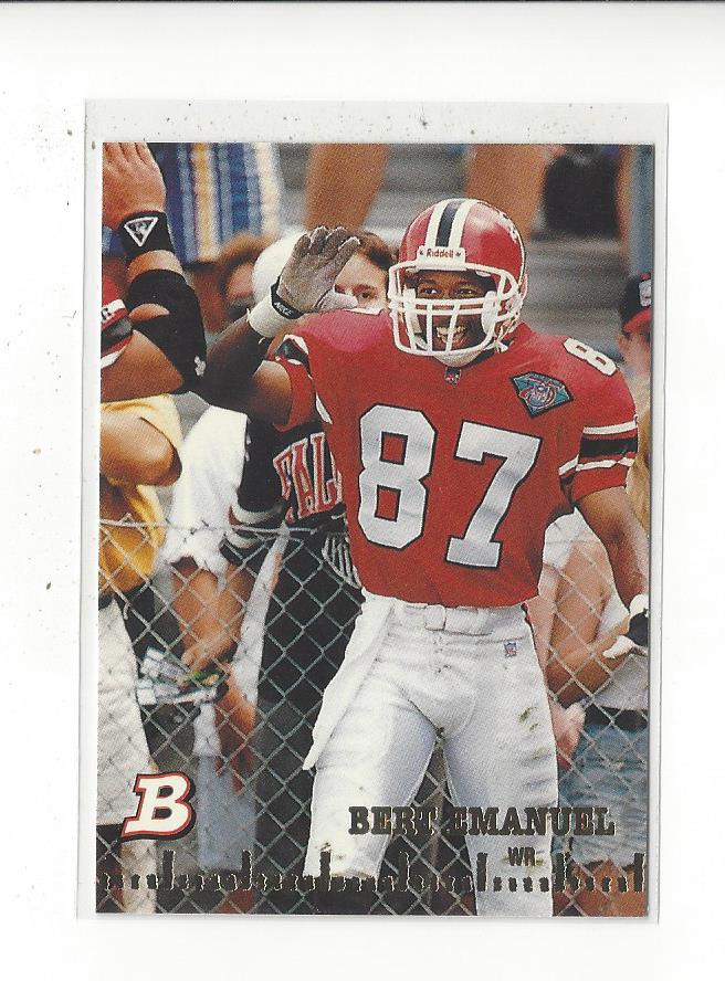 1994 Bowman #27 Bert Emanuel RC