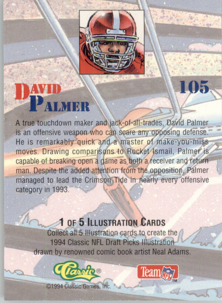 1994 Classic Draft Football "Main Set" Base Cards - Picture 211 of 211