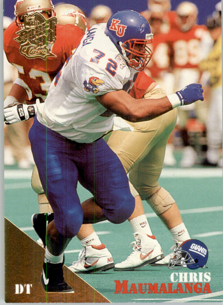 1994 Classic Draft Football "Gold" Parallel Cards - Picture 44 of 177