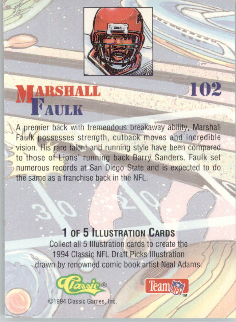 1994 Classic Draft Football "Gold" Parallel Cards - Picture 173 of 177
