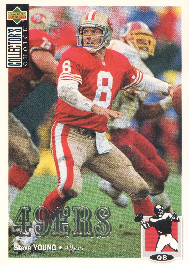 1994 Collector's Choice Silver #240 Steve Young