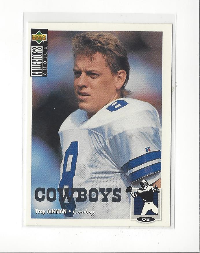 1994 Collector's Choice Silver #342 Troy Aikman