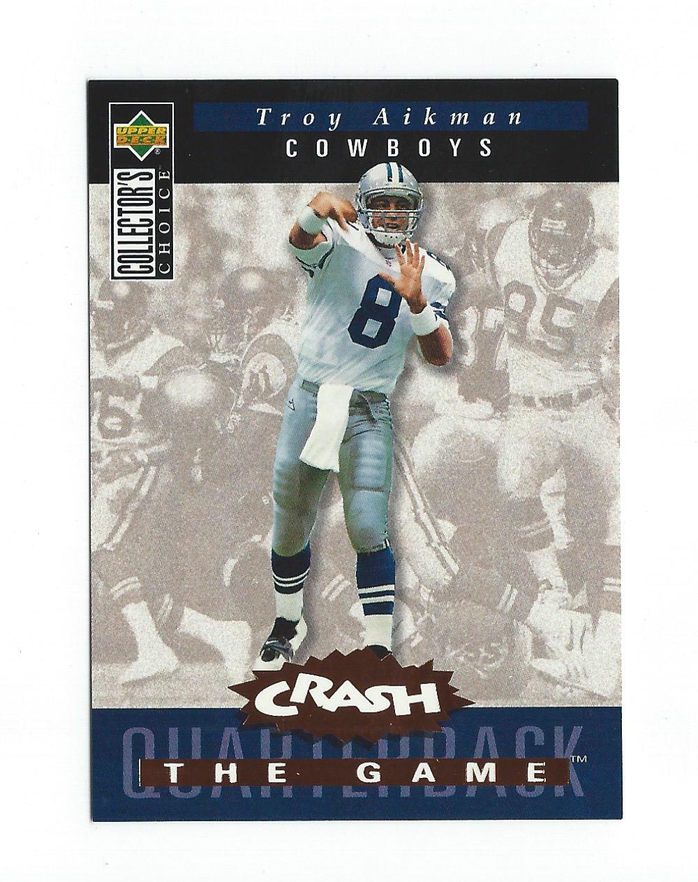 1994 Collector's Choice Crash the Game Bronze Redemption #C2 Troy Aikman