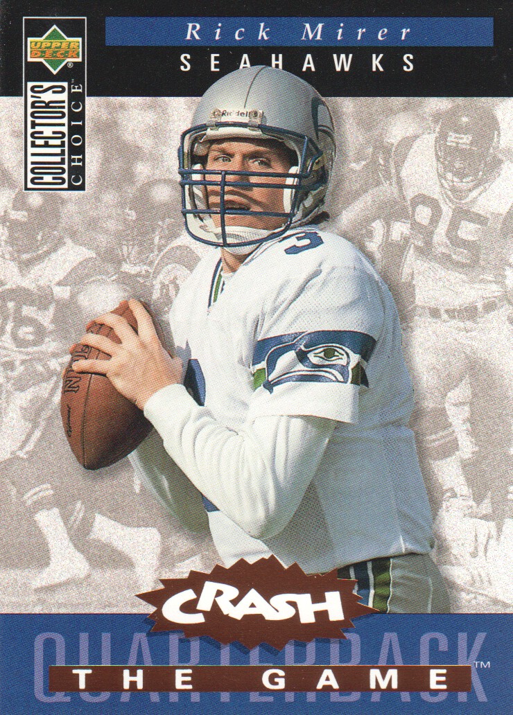 1994 Collector's Choice Crash the Game Bronze Redemption #C3 Rick Mirer