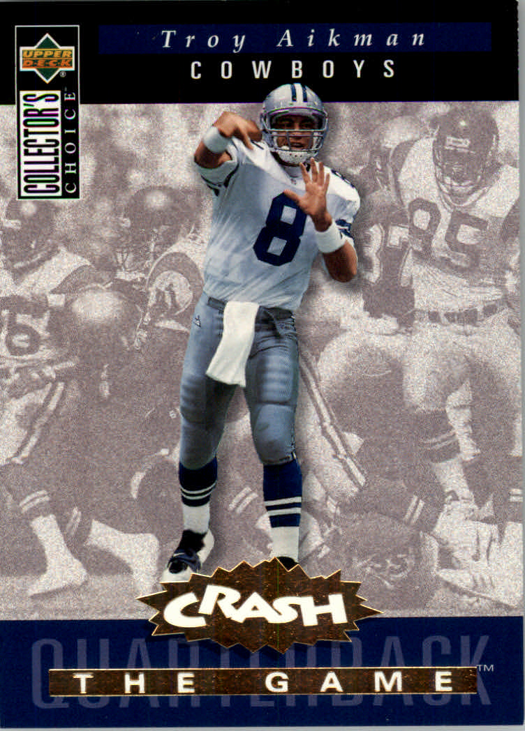 1994 Collector's Choice Crash the Game Gold Redemption #C2 Troy Aikman