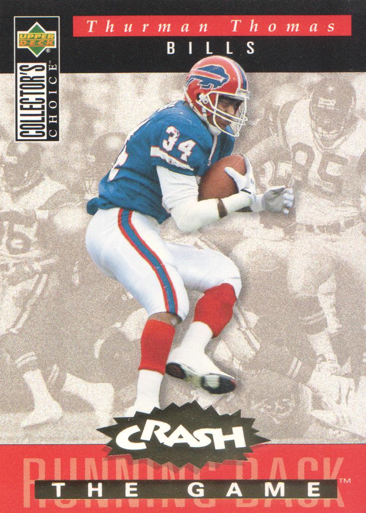 1994 Collector's Choice Crash the Game Gold Redemption #C12 Thurman Thomas