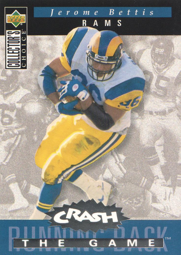 1994 Collector's Choice Crash the Game Silver Redemption #C18 Jerome Bettis