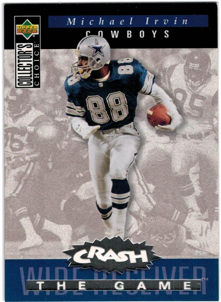 1994 Collector's Choice Crash the Game Silver Redemption #C23 Michael Irvin