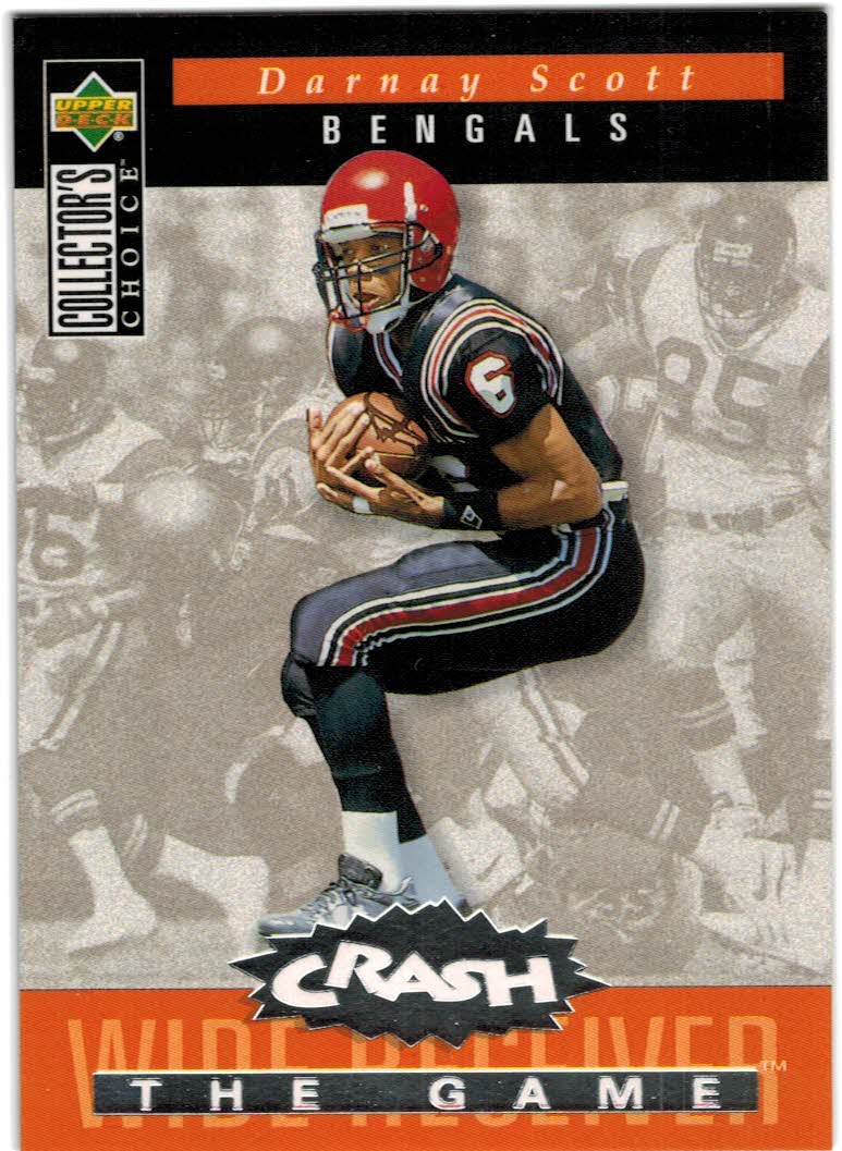 DARNAY SCOTT 1996 Leaf Football Card #95 Cincinnati Bengals