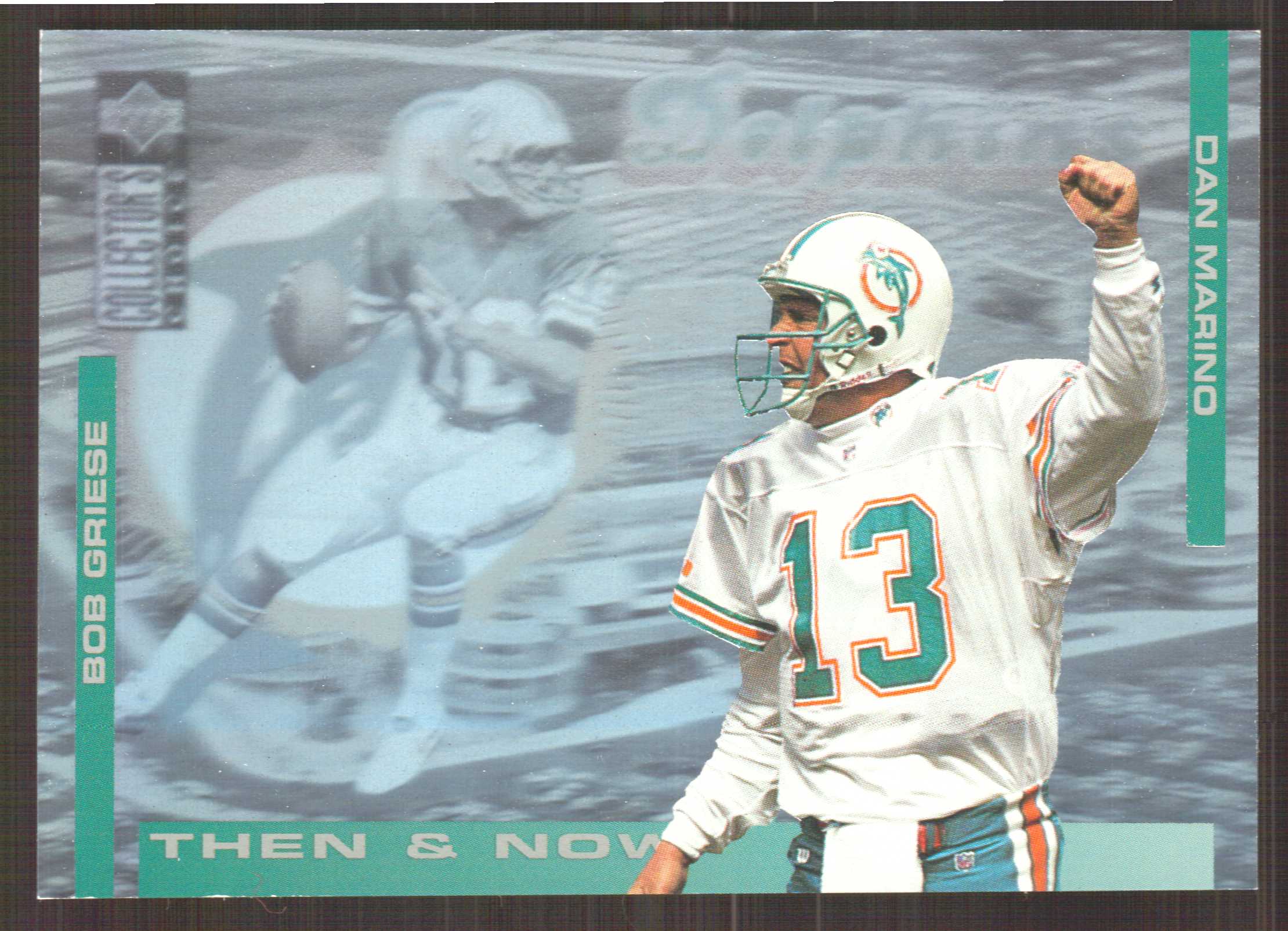 1994 Collector's Choice Then and Now #5 Dan Marino/Bob Griese