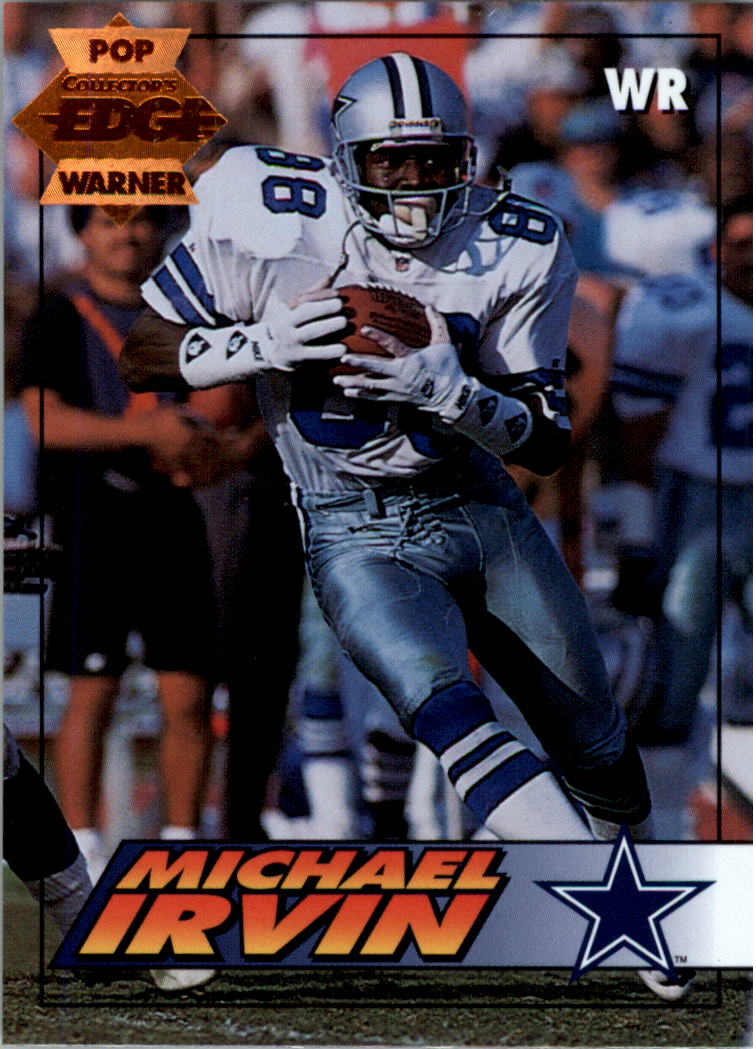 1994 Collector's Edge Pop Warner #42 Michael Irvin - NM-MT - Triple Play  Sports Cards