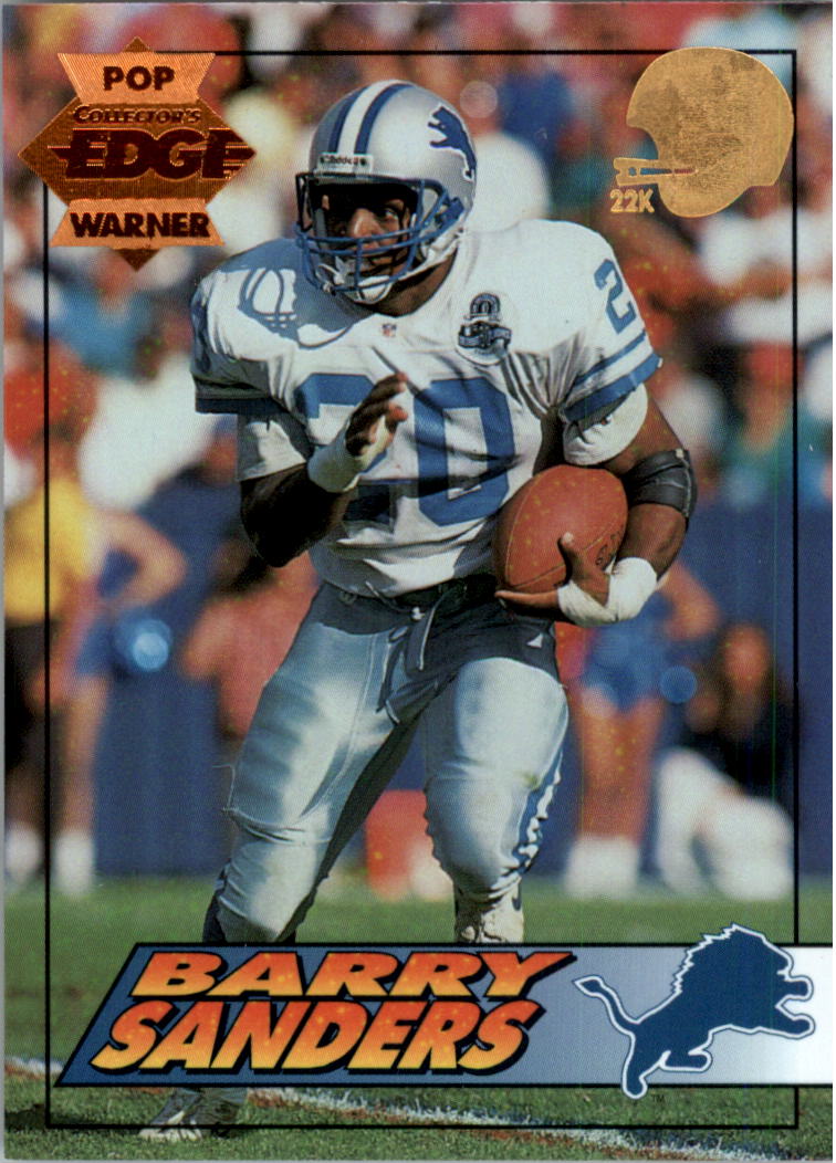 1994 Collector's Edge Pop Warner 22K Gold #63 Barry Sanders