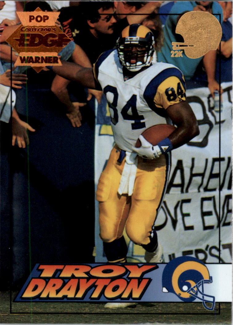 1994 Collector's Edge Pop Warner 22K Gold #108 Troy Drayton