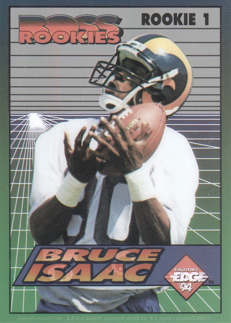 1994 Collector's Edge Boss Rookies #1 Isaac Bruce