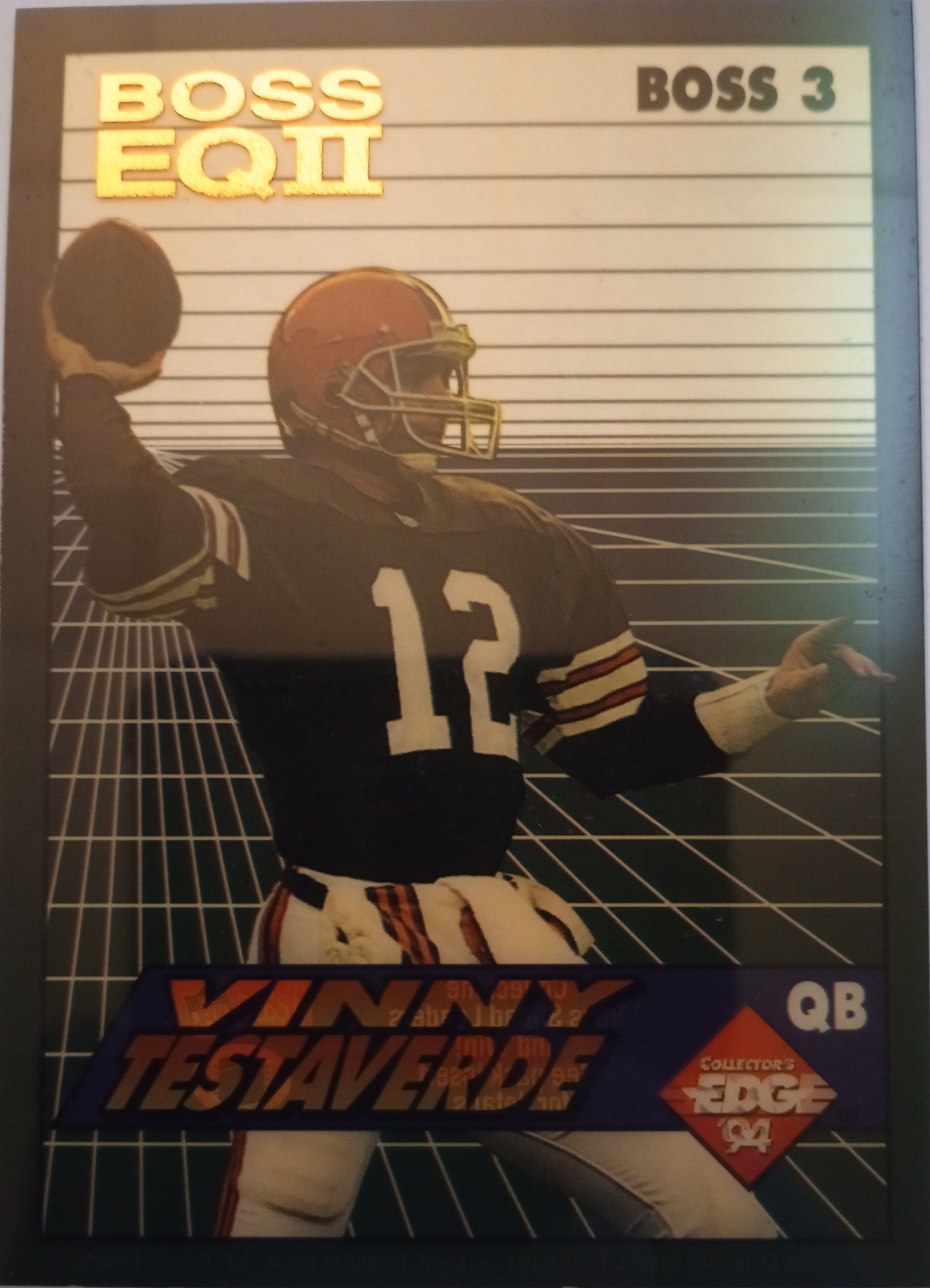 1994 Collector's Edge Football Boss Squad Bronze EQII Insert Singles -You Choose - Picture 4 of 25