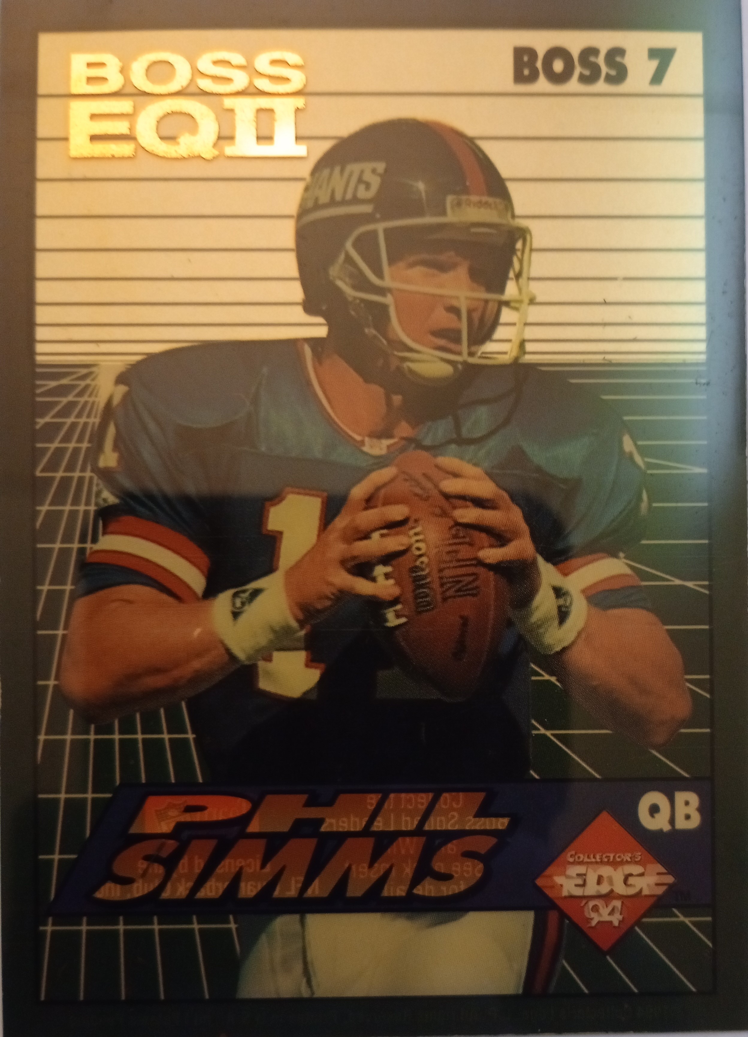 1994 Collector's Edge Football Boss Squad Bronze EQII Insert Singles -You Choose - Picture 8 of 25