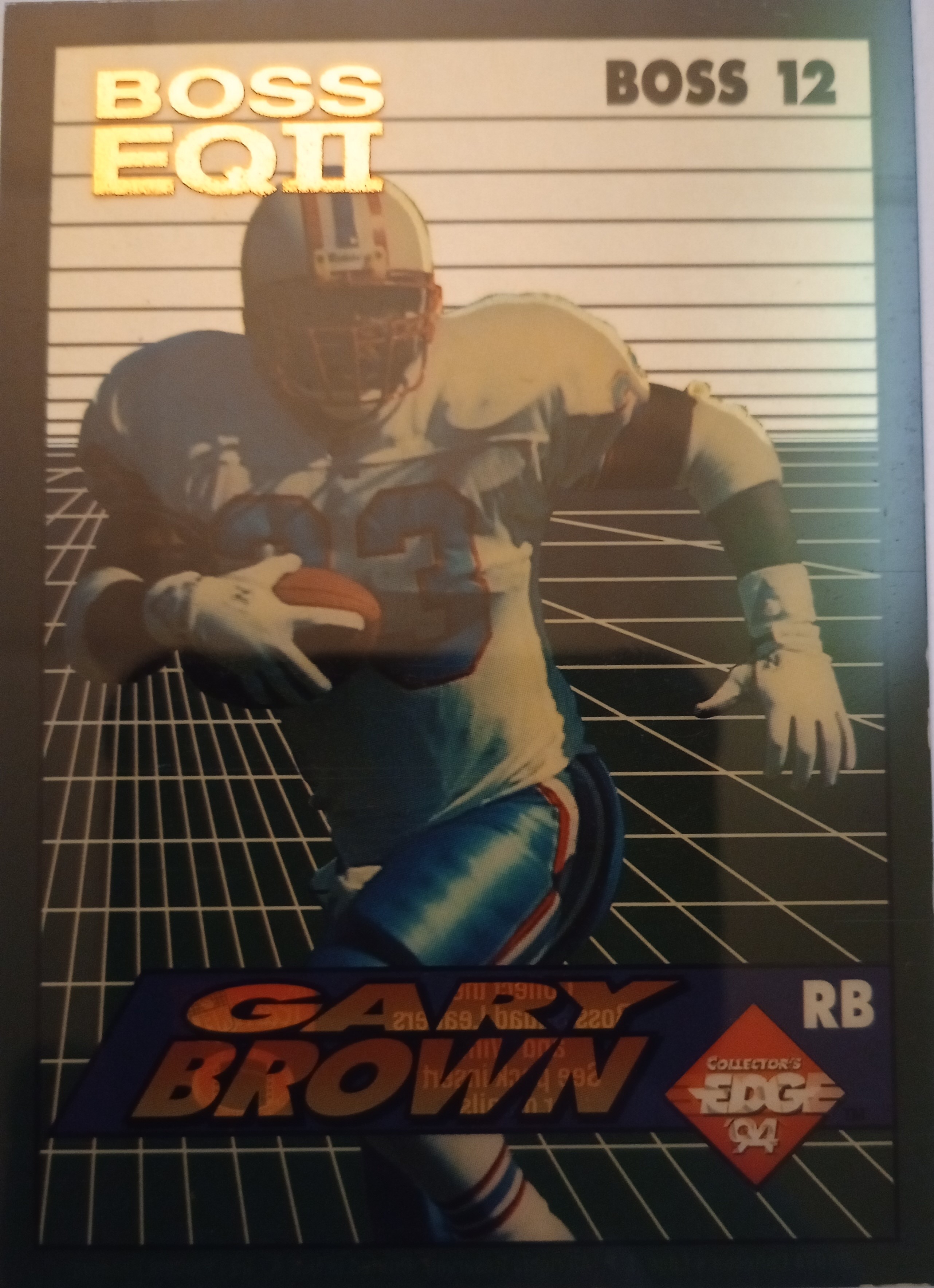 1994 Collector's Edge Football Boss Squad Bronze EQII Insert Singles -You Choose - Picture 12 of 25