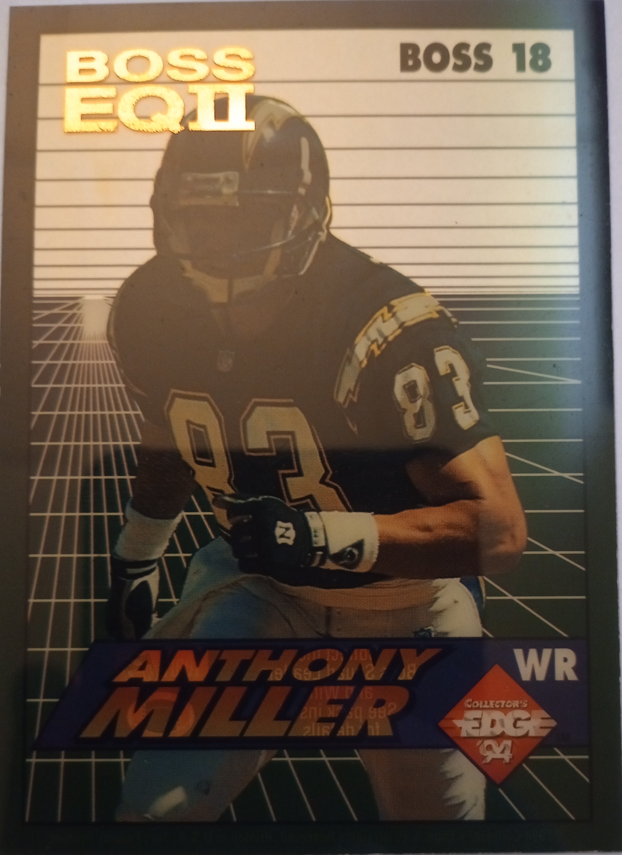 1994 Collector's Edge Football Boss Squad Bronze EQII Insert Singles -You Choose - Picture 18 of 25