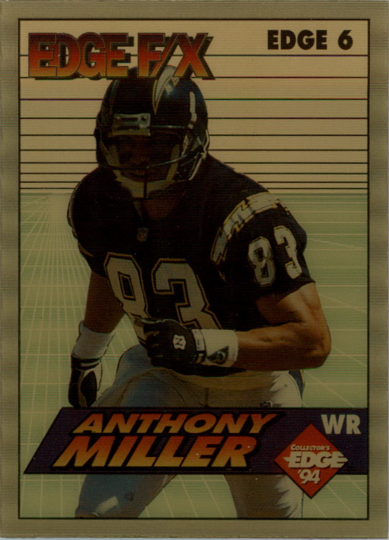 1994 Collector's Edge FX Silver Backs #6 Anthony Miller