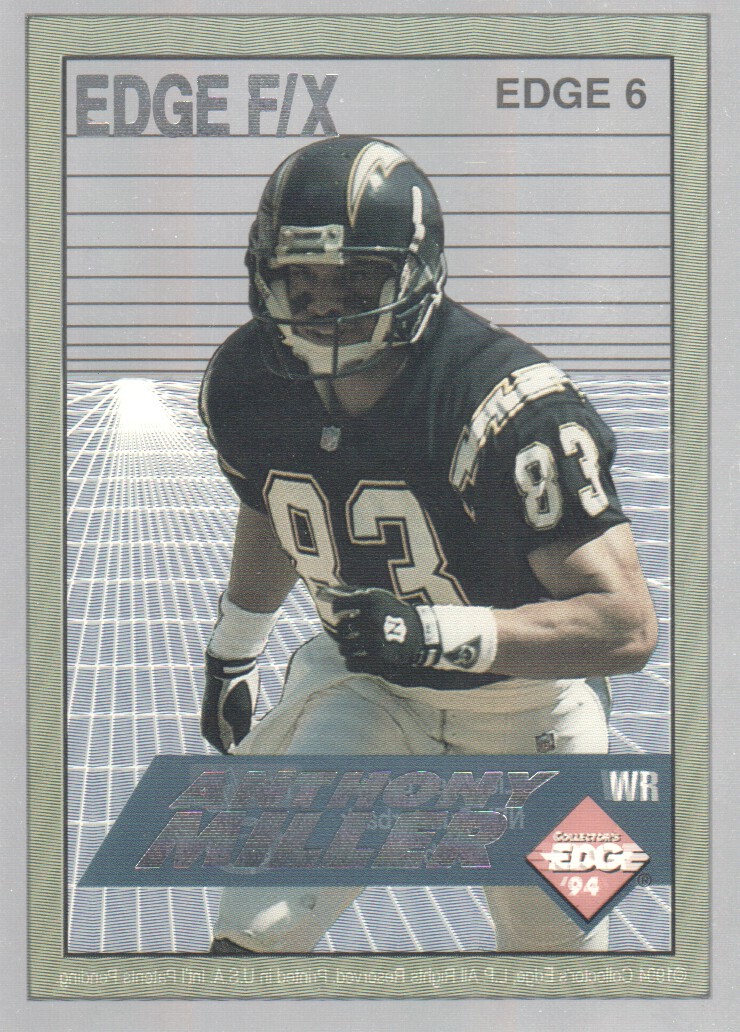 1994 Collector's Edge FX Silver Letters #6 Anthony Miller