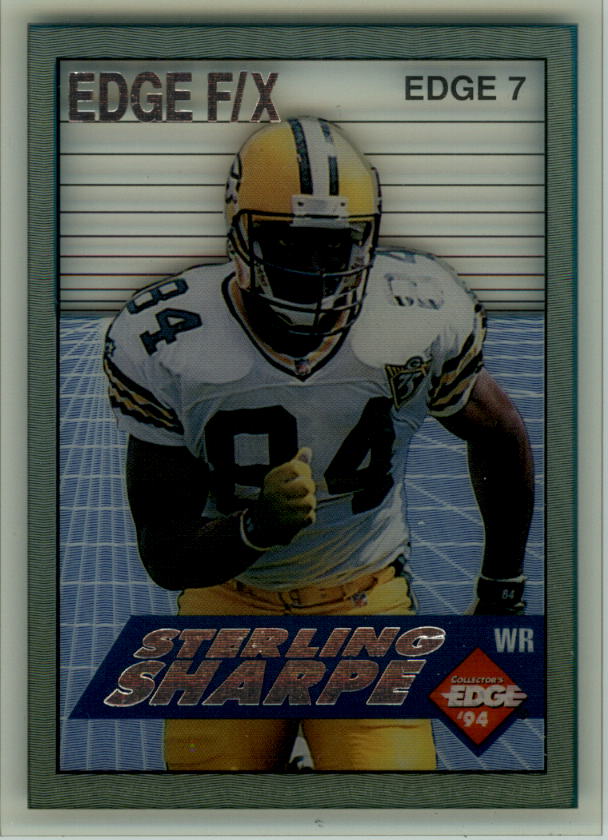 1994 Collector's Edge FX Silver Letters #7 Sterling Sharpe