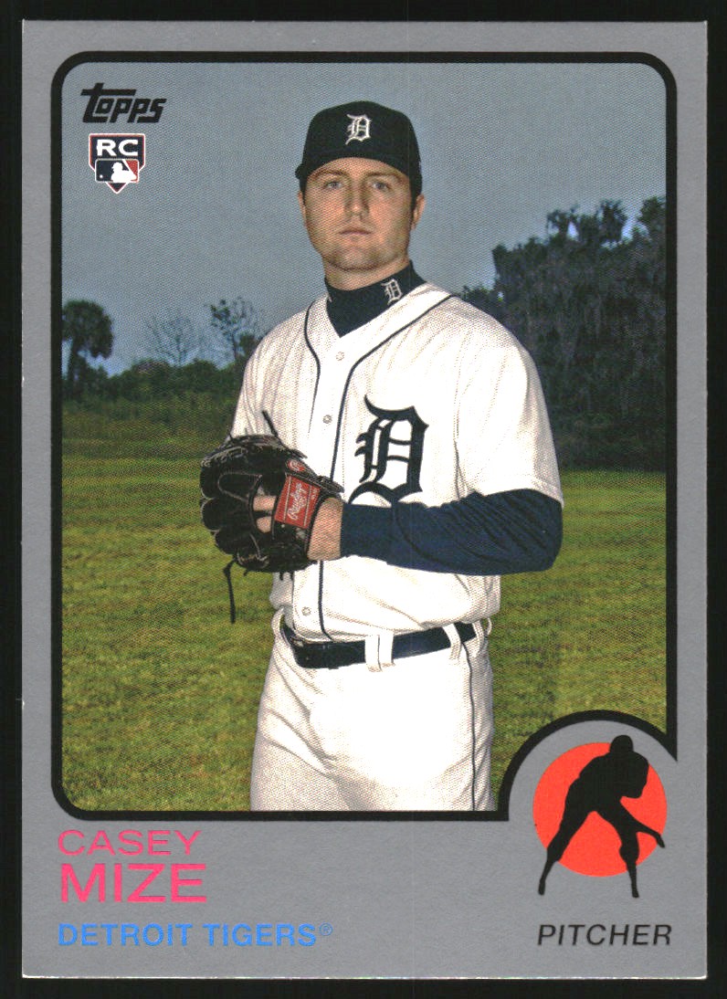 2022 Topps Chrome Pink #162 Casey Mize - Detroit Tigers