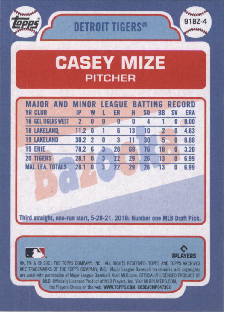 2021 Topps Archives Baseball Card Pick (Inserts)