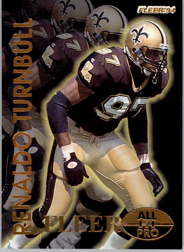 1994 Fleer Football "All-Pros" Insert Cards - Picture 44 of 51