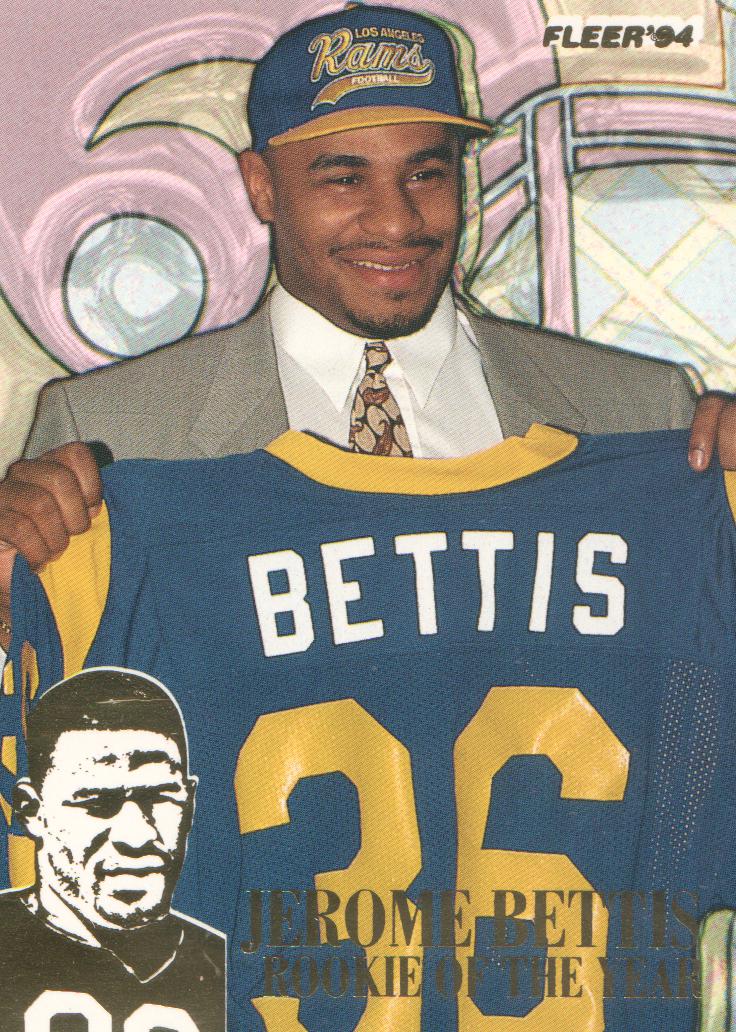 1994 Fleer Jerome Bettis #2 Jerome Bettis