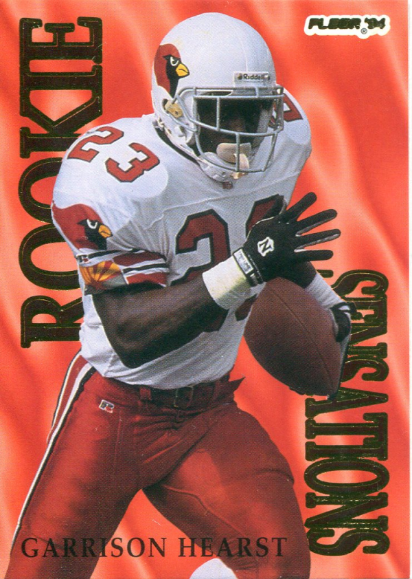 Garrison Hearst autographed Football Card (Phoenix Cardinals) 1993 Playoff  #107 Rookies