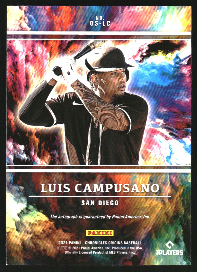 2021 Panini Origins Signatures #32 Luis Campusano