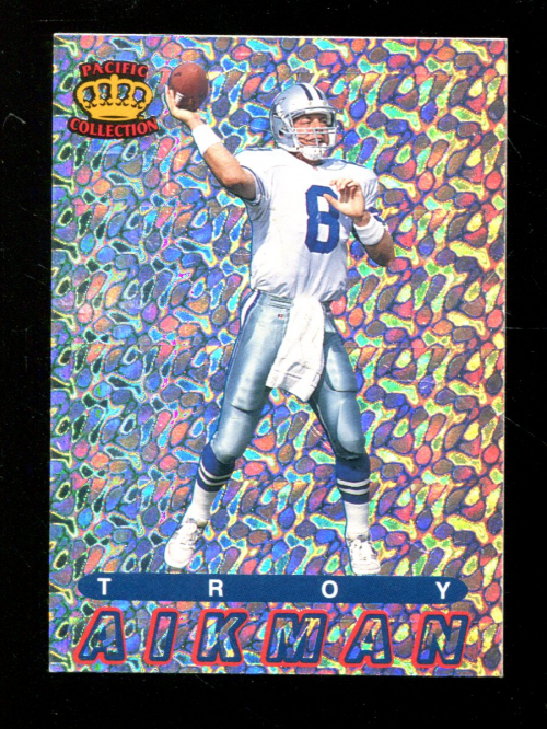 1994 Pacific Marquee Prisms Gold #1 Troy Aikman - B0714 - NM-MT