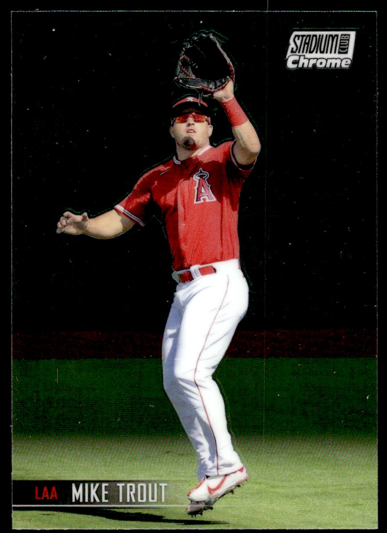 2021 Stadium Club Chrome #200 Mike Trout