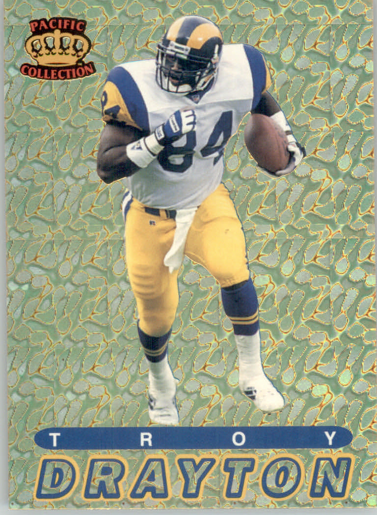 1994 Pacific Prisms Football "Gold" Parallel Cards - Bild 4 von 37