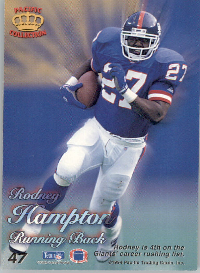 1994 Pacific Prisms Football "Gold" Parallel Cards - Bild 9 von 37