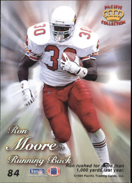 1994 Pacific Prisms Gold #84 Ronald Moore back image
