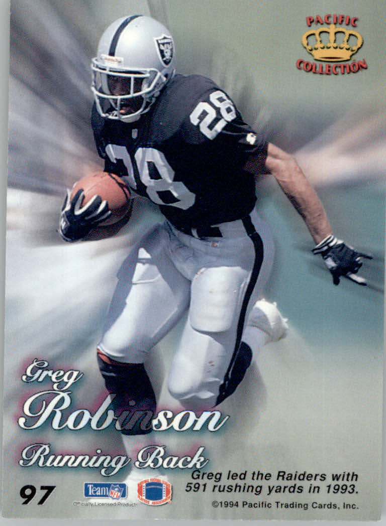 1994 Pacific Prisms Football "Gold" Parallel Cards - Bild 31 von 37