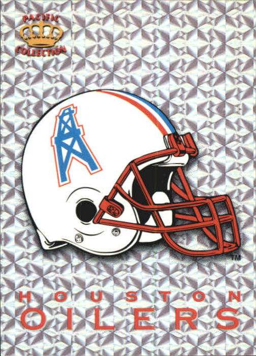 1994 Pacific Prisms Team Helmets #12 Houston Oilers