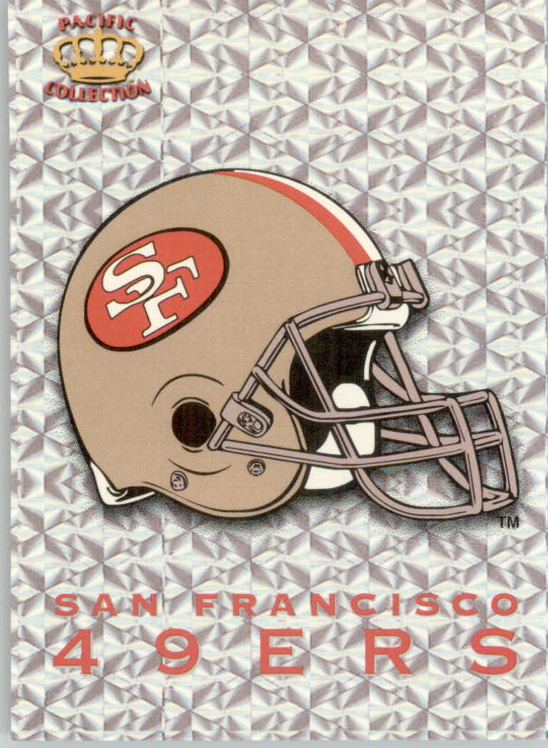 1994 Pacific Prisms Football "Team Helmets" Insert Cards - Picture 20 of 21