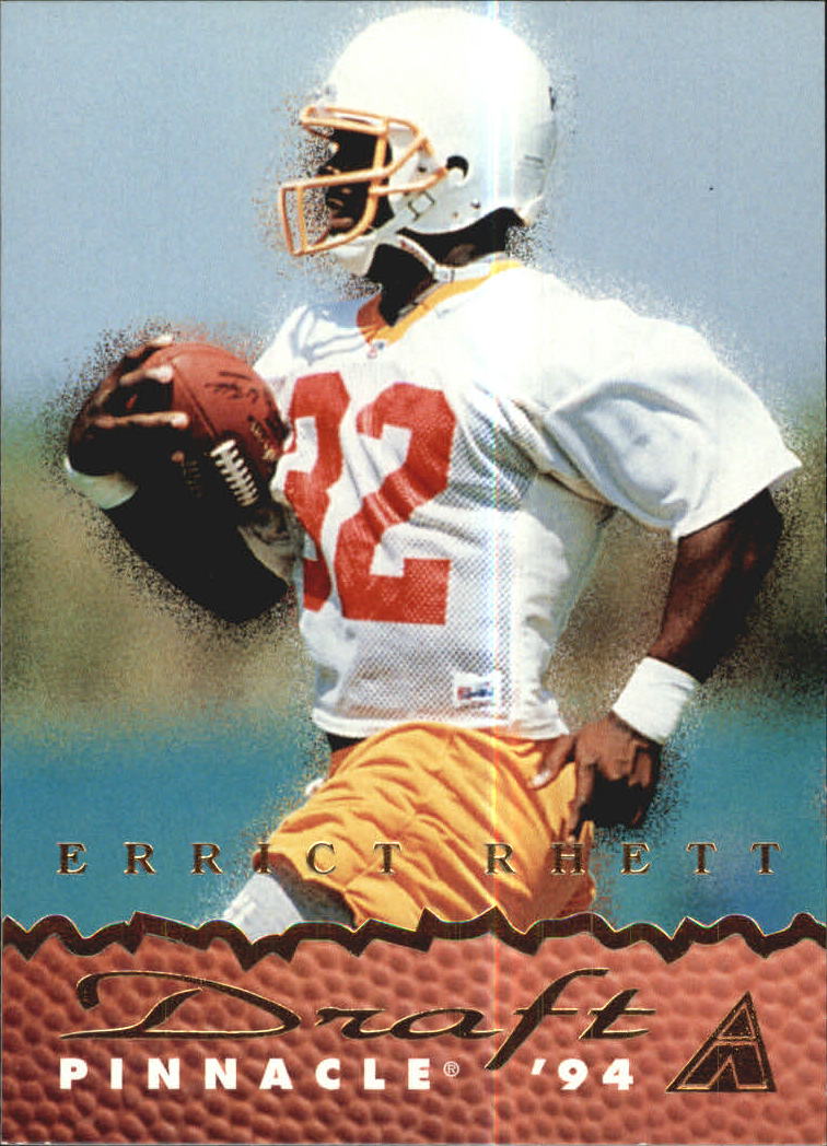 1994 Pinnacle Draft Pinnacle #DP9 Errict Rhett