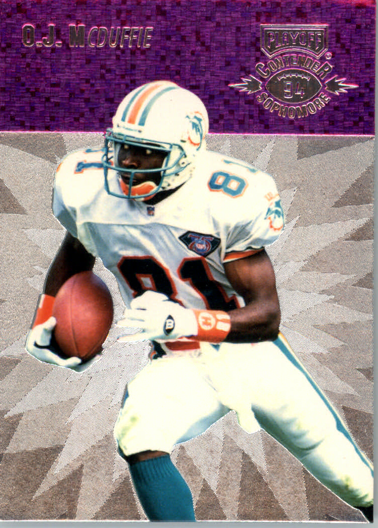 1994 Playoff Contenders Sophomore Contenders #6 O.J.McDuffie