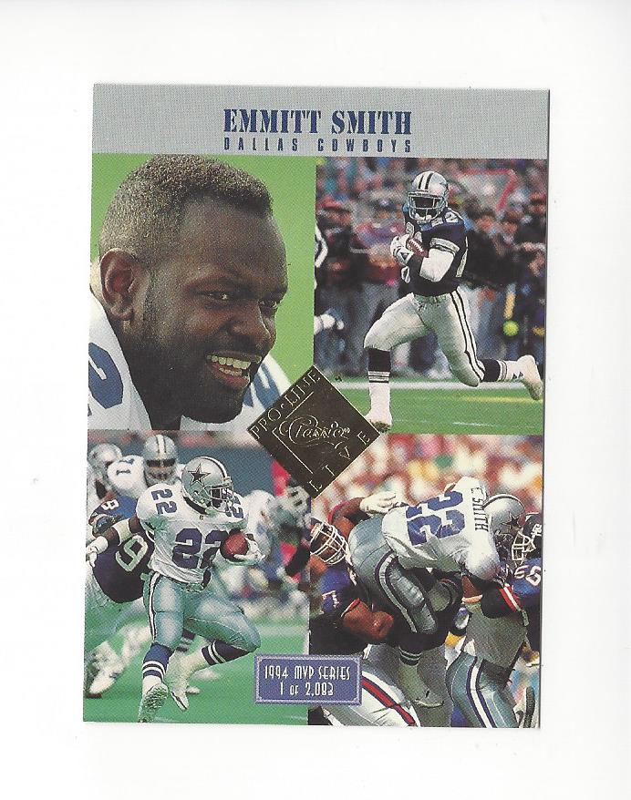 1994 Pro Line Live MVP Sweepstakes #6 Emmitt Smith