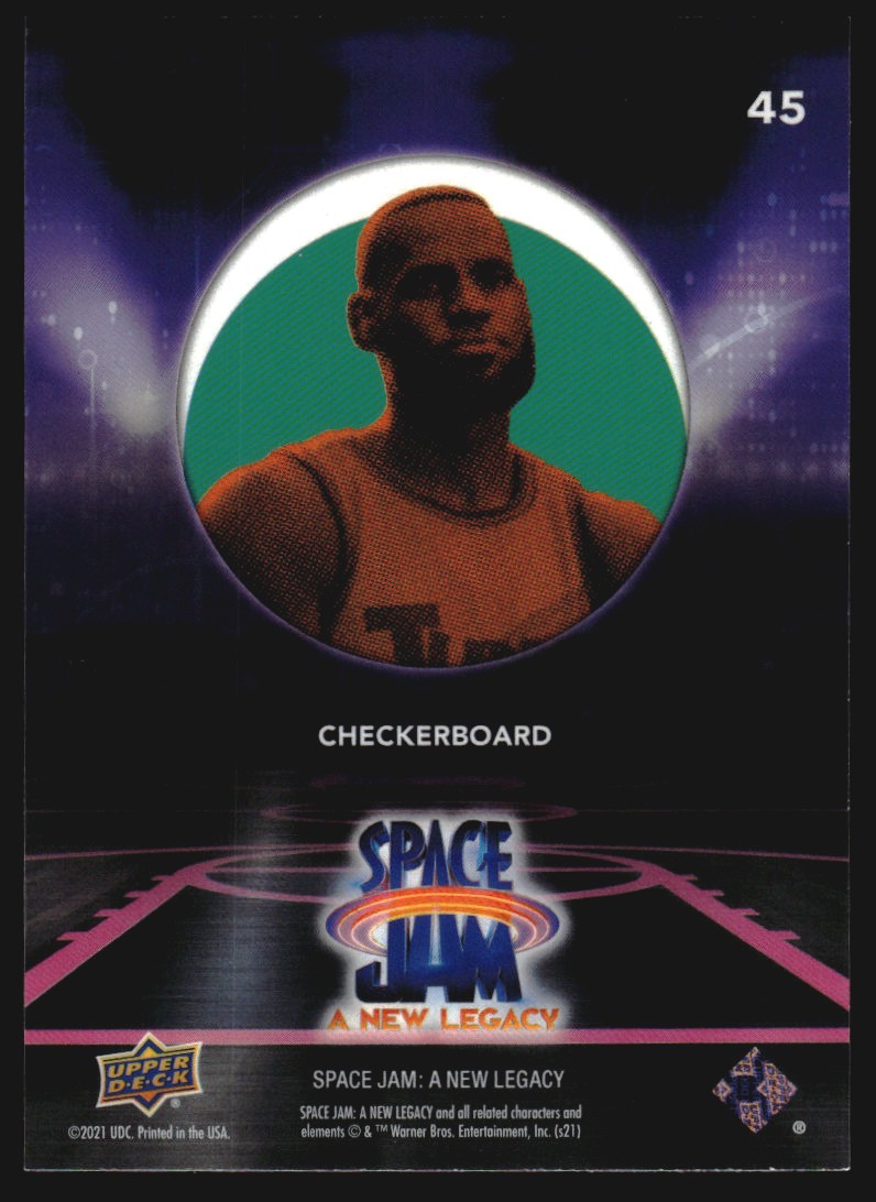 2021 Upper Deck Space Jam A New Legacy Retail 45 Checkerboard NMMT