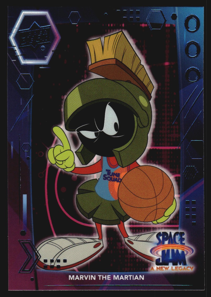 2021 Upper Deck Space Jam A New Legacy Retail Blue 8 Marvin the
