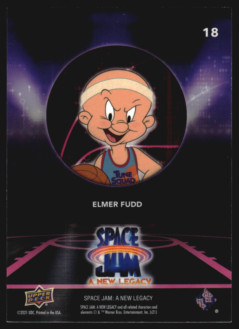 2021 Upper Deck Space Jam A New Legacy Retail Blue 18 Elmer Fudd NM