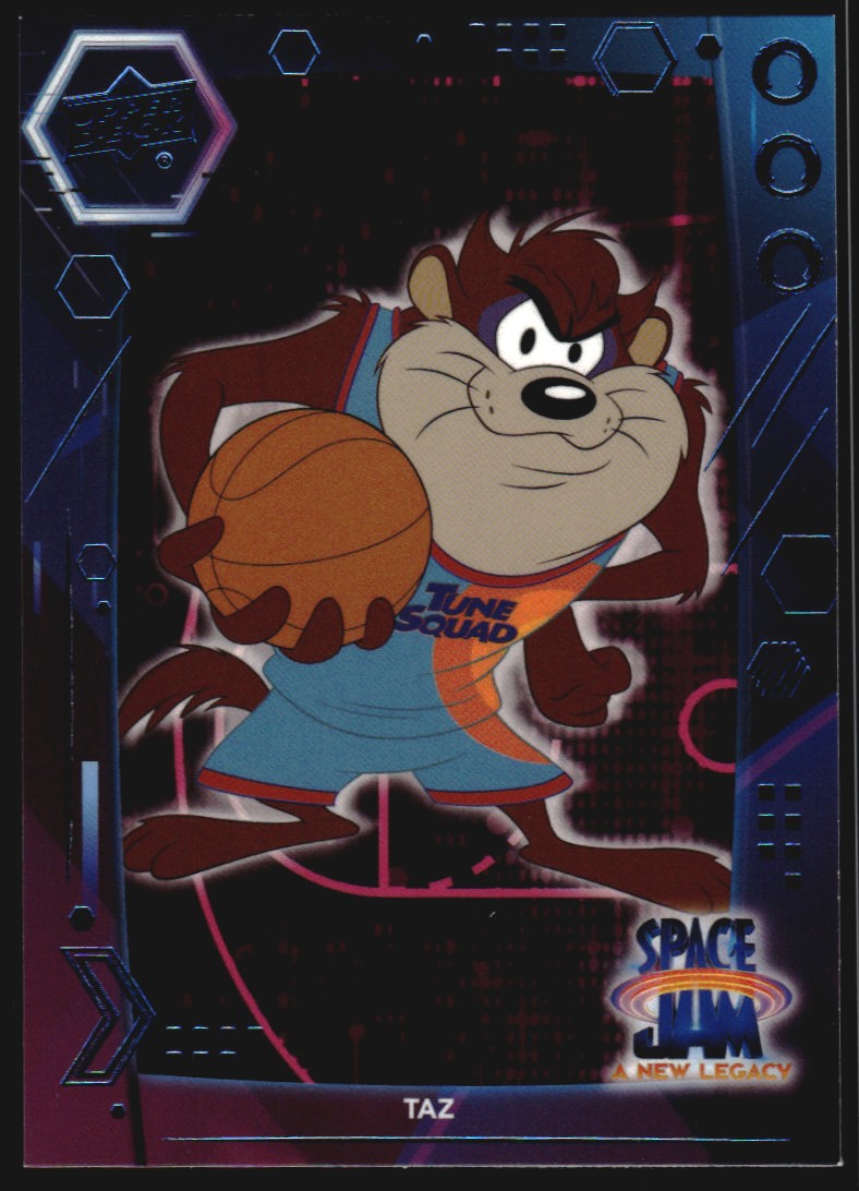 2021 Upper Deck Space Jam A New Legacy Retail Blue 23 Taz NMMT