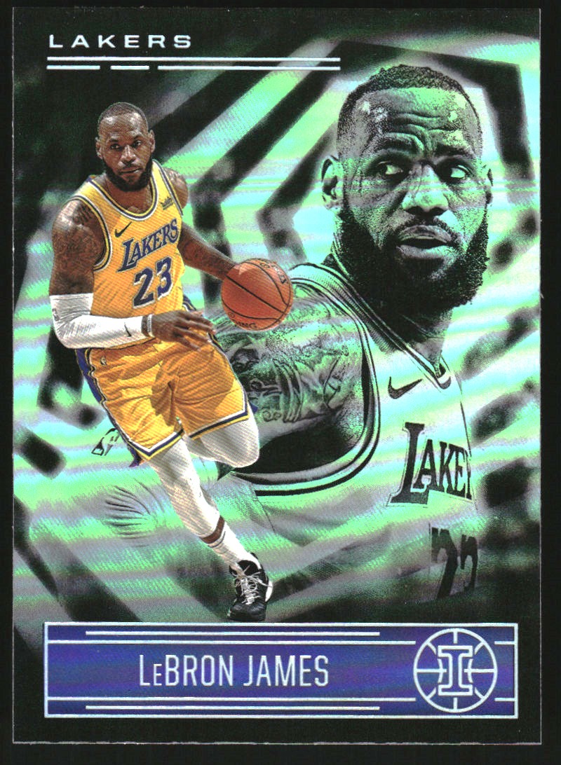 2020-21 Panini Illusions Emerald #101 LeBron James