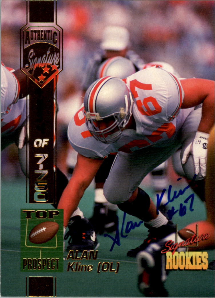 1994 Signature Rookies Autographs #28 Alan Kline